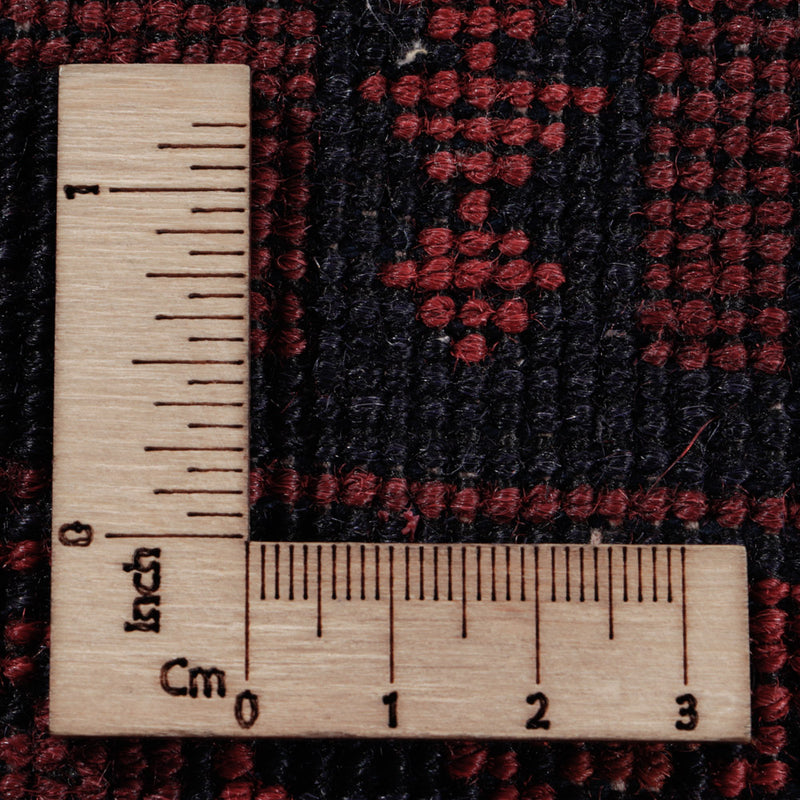 Afghan Teppich - Kunduz - 297 x 194 cm - dunkelrot