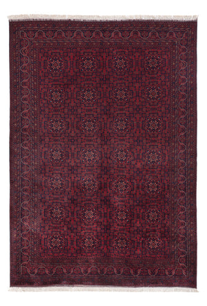 Afghan Teppich - Royal - 283 x 196 cm - dunkelrot