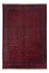 Tapis afghan 196x293cm - Tapis oriental - Rectangle / Rouge foncé / 196 x 293 cm Rectangle