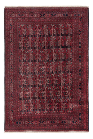 Afghan Teppich - Royal - 294 x 199 cm - dunkelrot