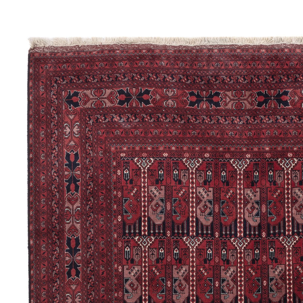 Afghan Teppich - Royal - 294 x 199 cm - dunkelrot