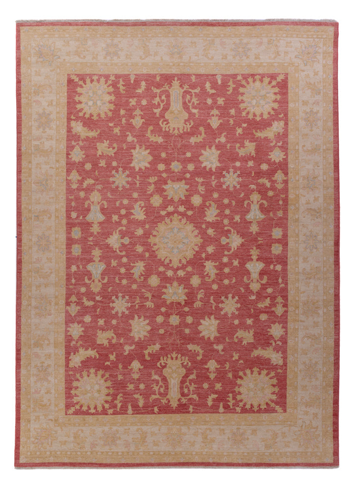 Ziegler Teppich - 367 x 256 cm - rot