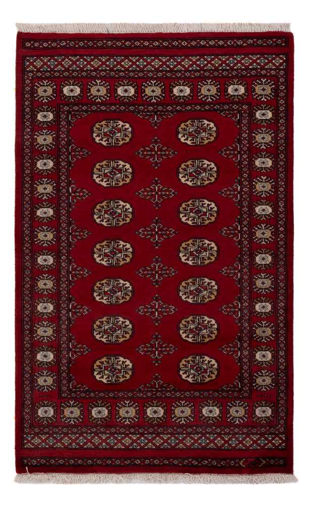 Tapis Pakistani - 155 x 97 cm - rouge