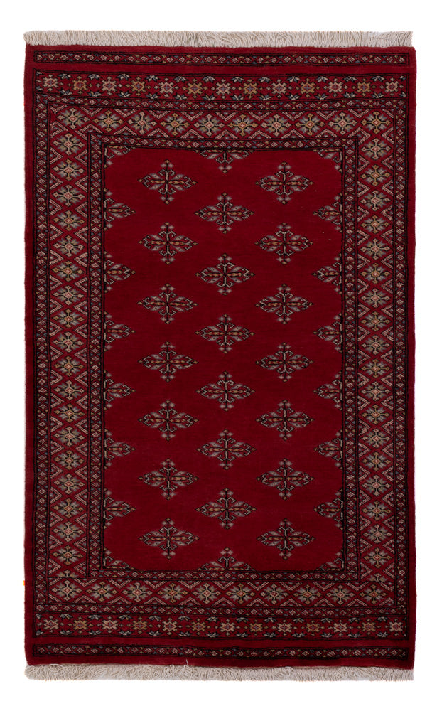 Pakistan Teppich - 151 x 95 cm - rot