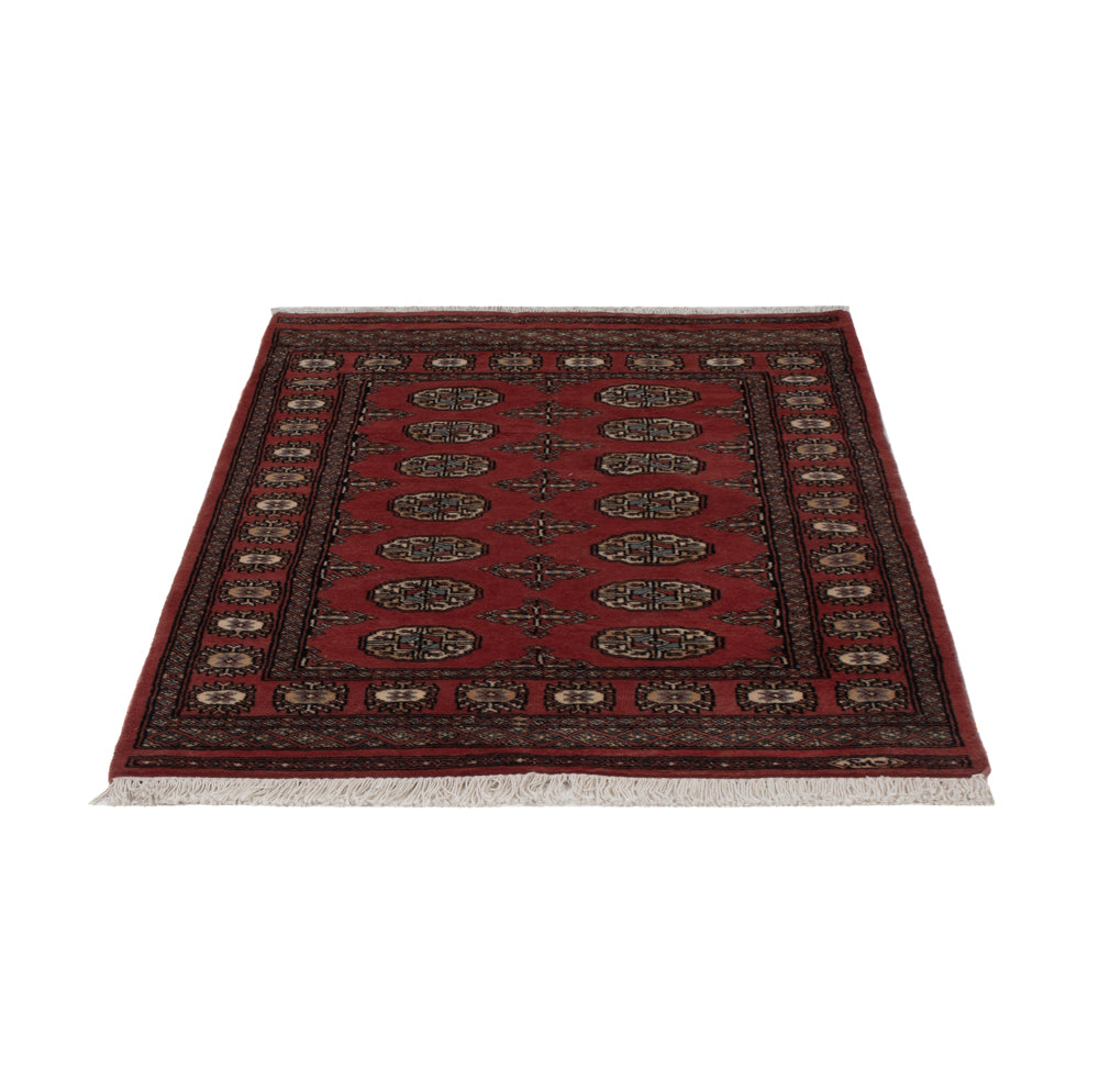 Pakistan Teppich - 140 x 94 cm - rot