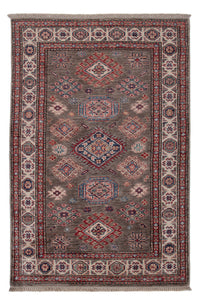 Ziegler Teppich - Kazak - 117 x 82 cm - dunkelbeige