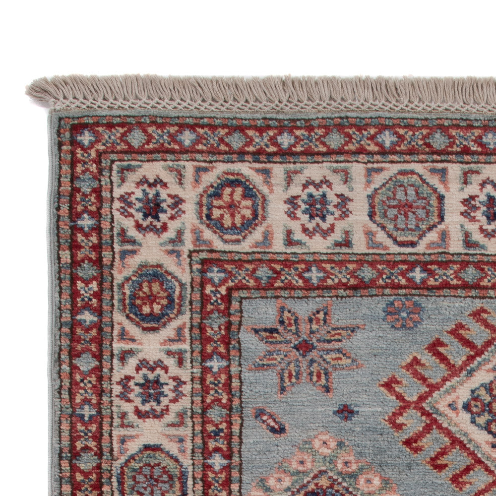 Tapis Ziegler - Kazak - 126 x 77 cm - bleu clair