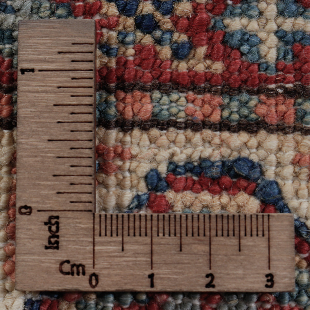 Tapis Ziegler - Kazak - 126 x 77 cm - bleu clair