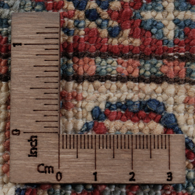 Tapis Ziegler - Kazak - 126 x 77 cm - bleu clair