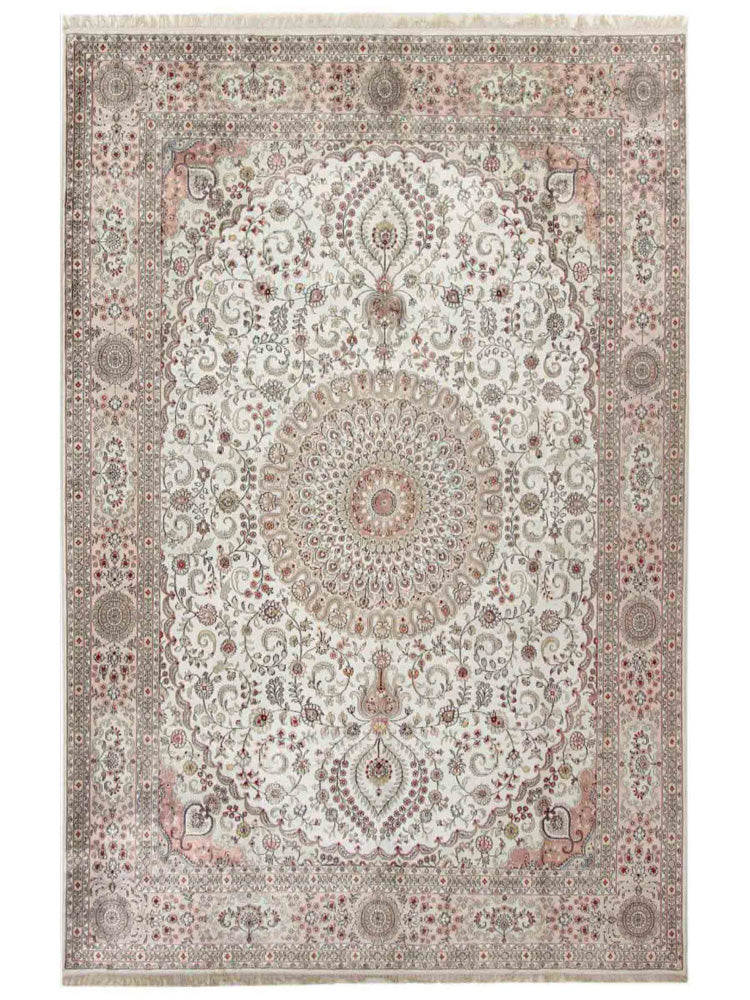 Tapis en soie - Soie chinoise - 362 x 272 cm - beige