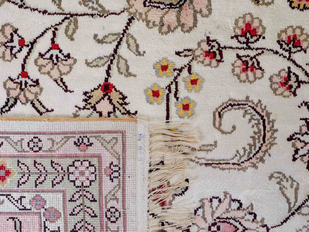 Tapis en soie - Soie chinoise - 362 x 272 cm - beige