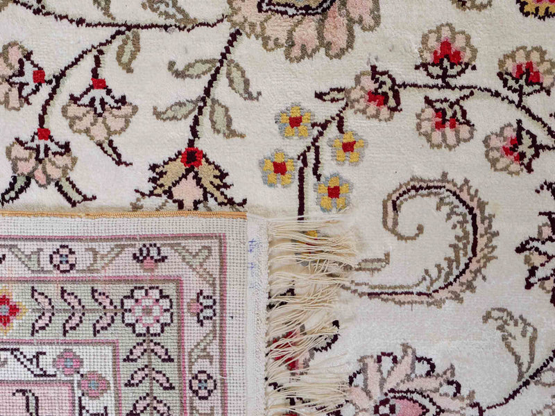 Tapis en soie - Soie chinoise - 362 x 272 cm - beige