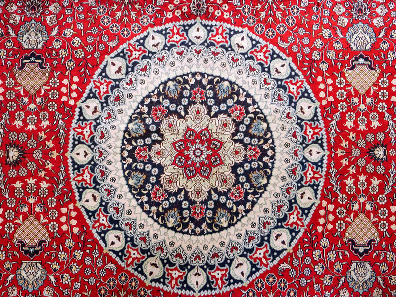 Tapis de Chine en soie Tapis 370x272cm - Tapis oriental