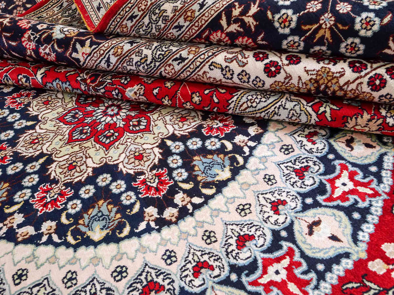 Tapis de Chine en soie Tapis 370x272cm - Tapis oriental
