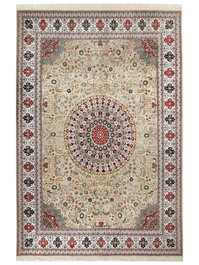 Tapis de Chine en soie Tapis 275x373cm - Tapis oriental