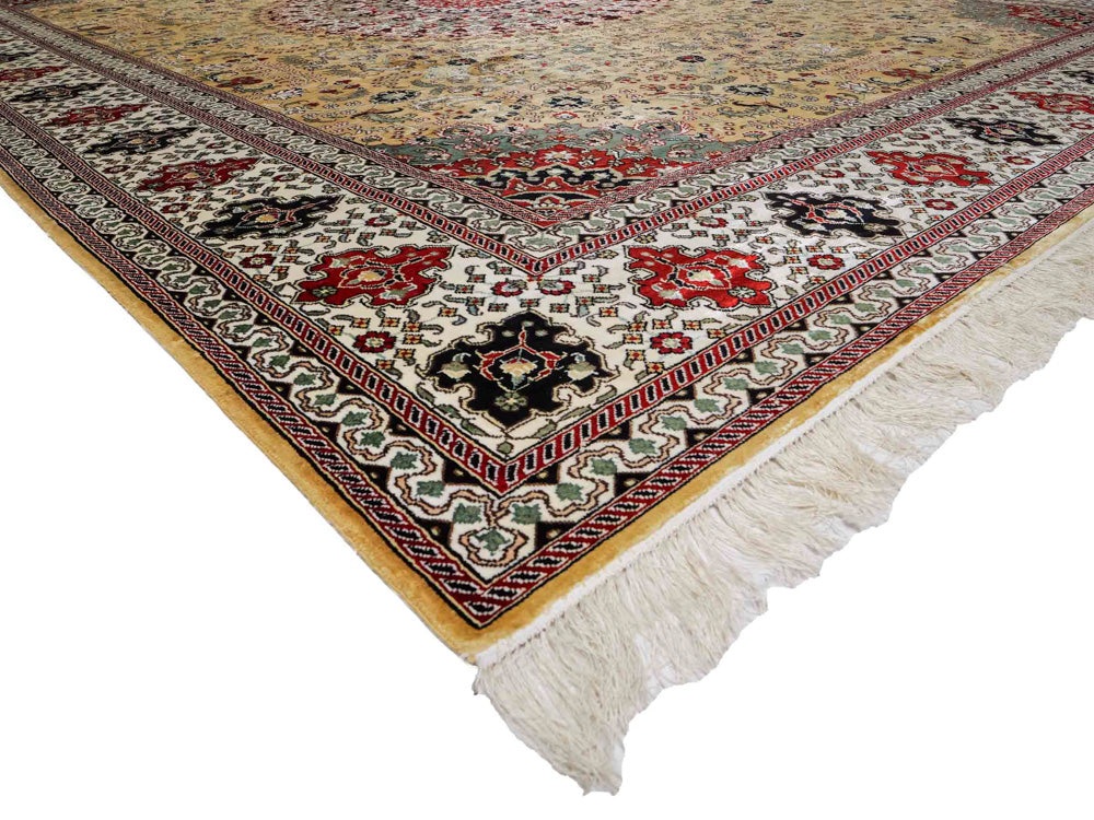 China Seide Tapis 373x275cm - Tapis oriental