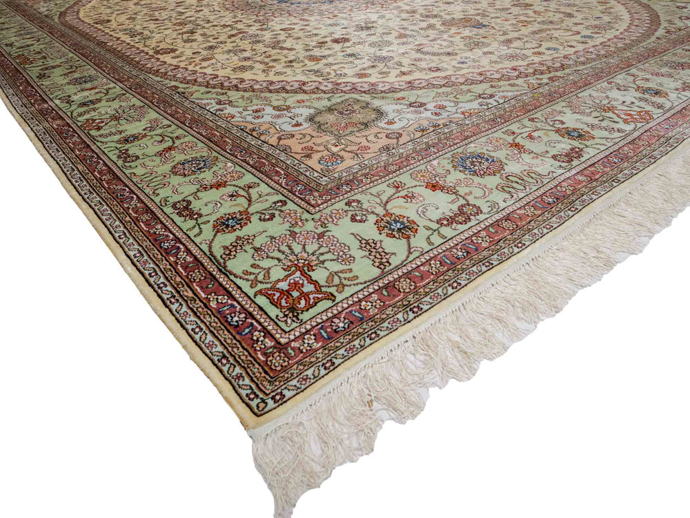 China Seide Tapis 366x277cm - Tapis oriental