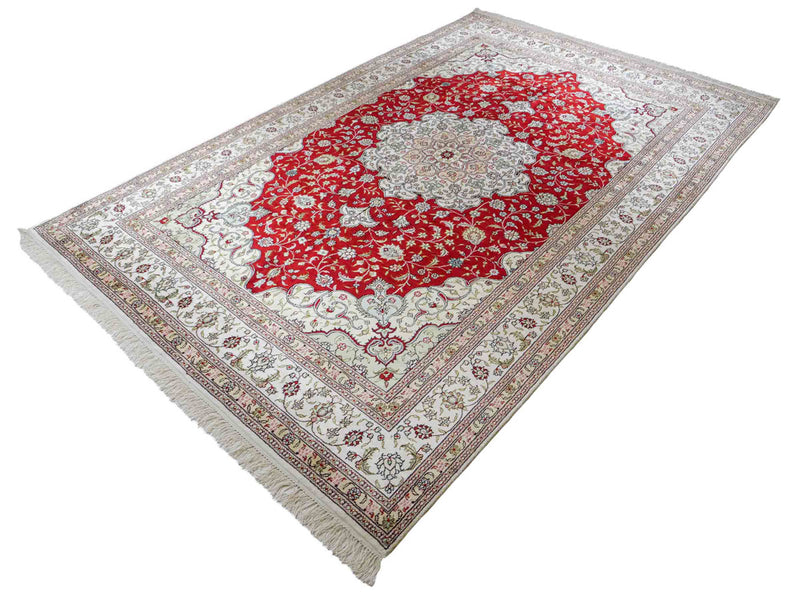 Tapis de Chine en soie Tapis 182x276cm - Tapis oriental