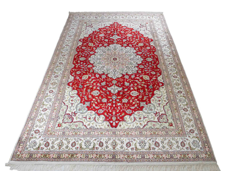 Tapis de Chine en soie Tapis 182x276cm - Tapis oriental