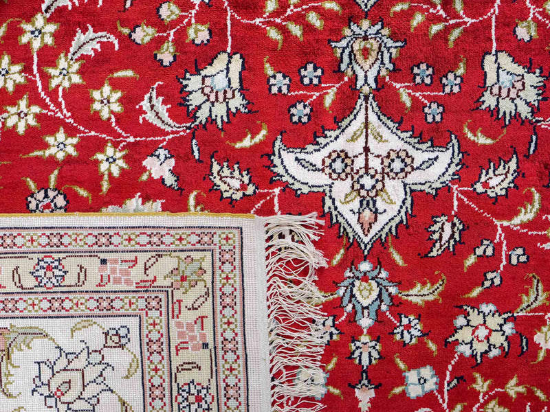 Tapis de Chine en soie Tapis 182x276cm - Tapis oriental