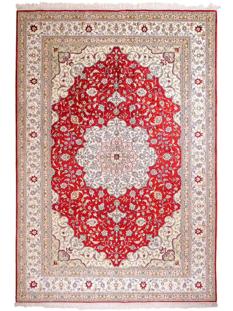 Tapis de Chine en soie Tapis 272x188cm - Tapis oriental