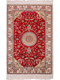Tapis de Chine en soie Tapis 117x77cm - Tapis oriental – product image
