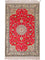 Tapis en soie - Soie chinoise - 122 x 78 cm - rouge