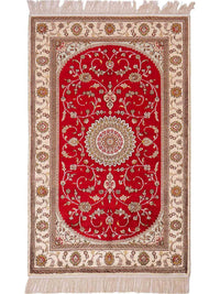 Tapis de Chine en soie Tapis 76x122cm - Tapis oriental – product image