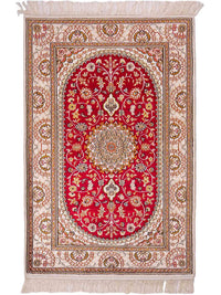 Tapis de Chine en soie Tapis 81x122cm - Tapis oriental – product image