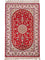 Tapis en soie - Soie chinoise - 119 x 76 cm - rouge