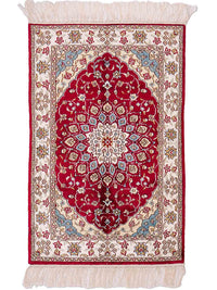 Tapis de Chine en soie Tapis 87x56cm - Tapis oriental – product image