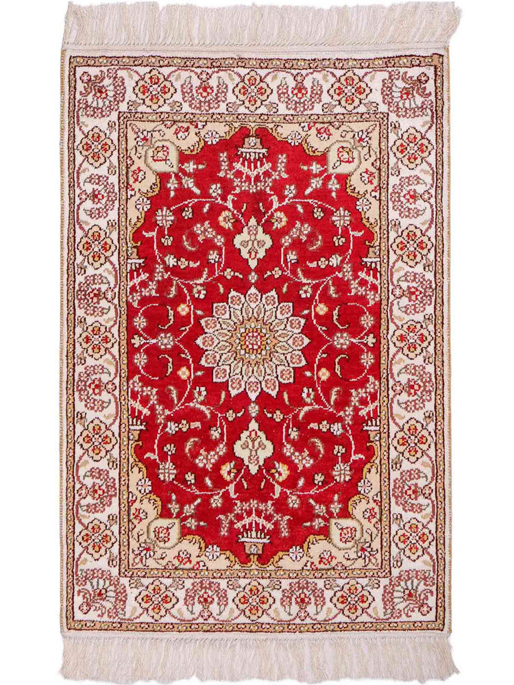 Tapis de Chine en soie Tapis 90x62cm - Tapis oriental