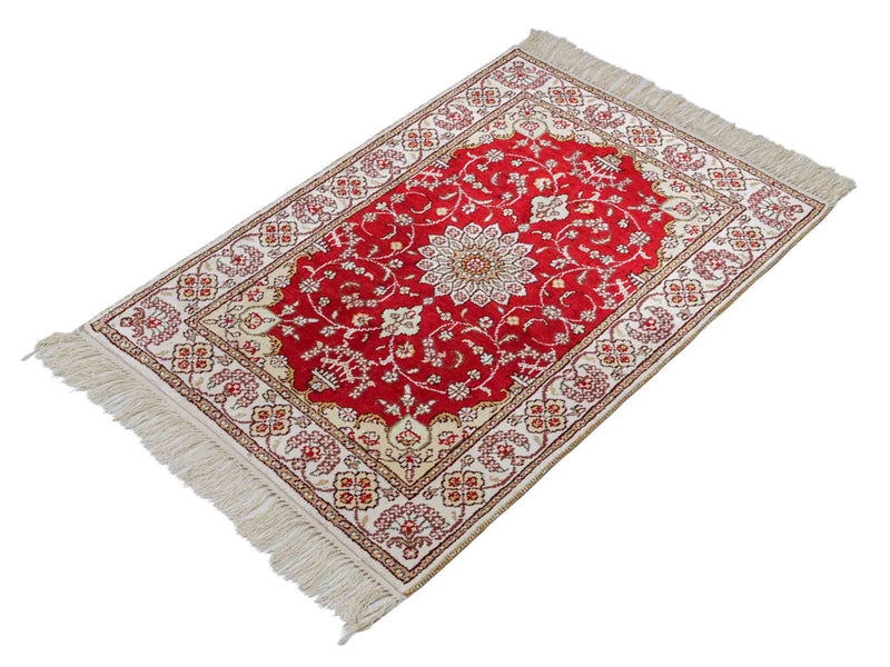 Tapis de Chine en soie Tapis 90x62cm - Tapis oriental
