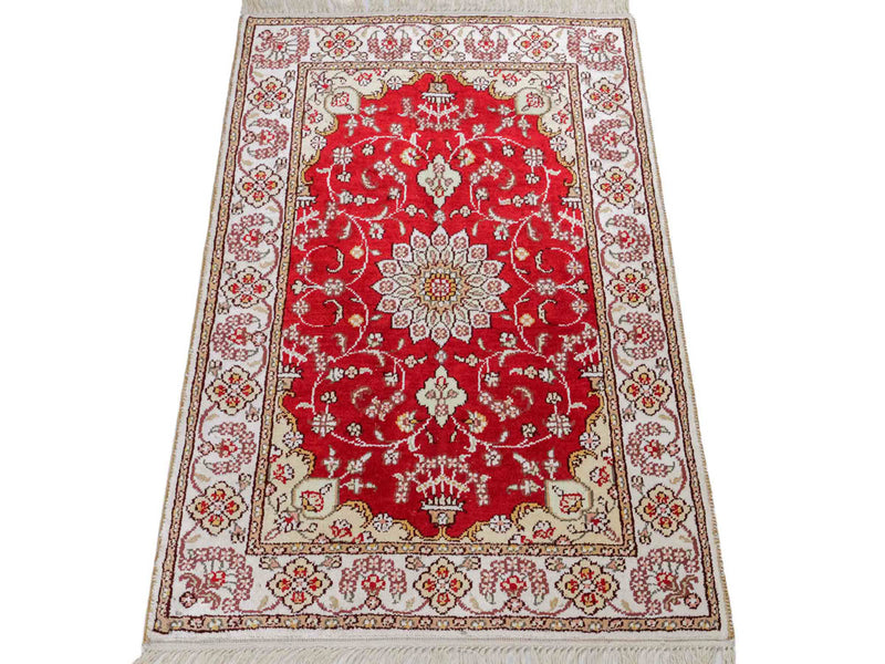 Tapis de Chine en soie Tapis 90x62cm - Tapis oriental