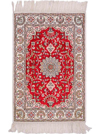 Tapis de Chine en soie Tapis 89x62cm - Tapis oriental – product image