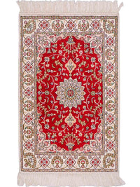 Tapis de Chine en soie Tapis 89x62cm - Tapis oriental – product image