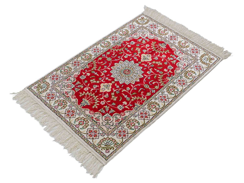 Tapis de Chine en soie Tapis 89x62cm - Tapis oriental