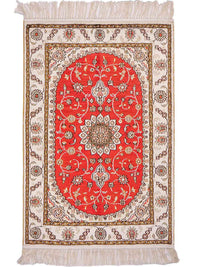 Tapis de Chine en soie Tapis 93x61cm - Tapis oriental – product image