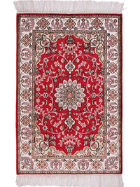 Tapis de Chine en soie Tapis 91x62cm - Tapis oriental – product image