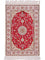 Tapis en soie - Soie chinoise - 89 x 61 cm - rouge