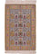 Tapis en soie - Soie chinoise - 92 x 63 cm - multicolore