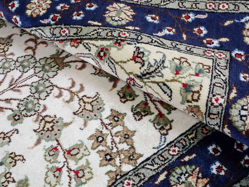 Seidenteppich - China Seide - 90 x 62 cm - beige