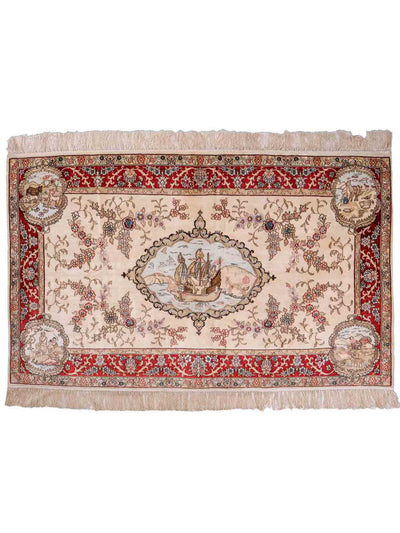 Tapis de Chine en soie Tapis 95x153cm - Tapis oriental