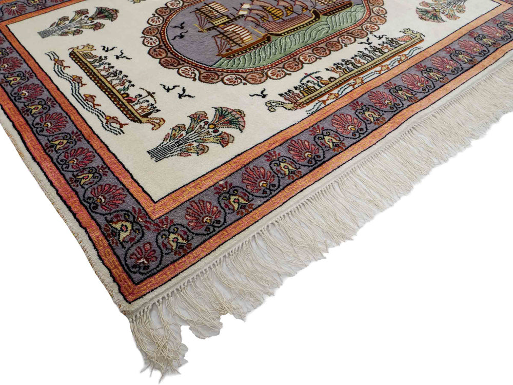 Tapis de Chine en soie Tapis 123x91cm - Tapis oriental