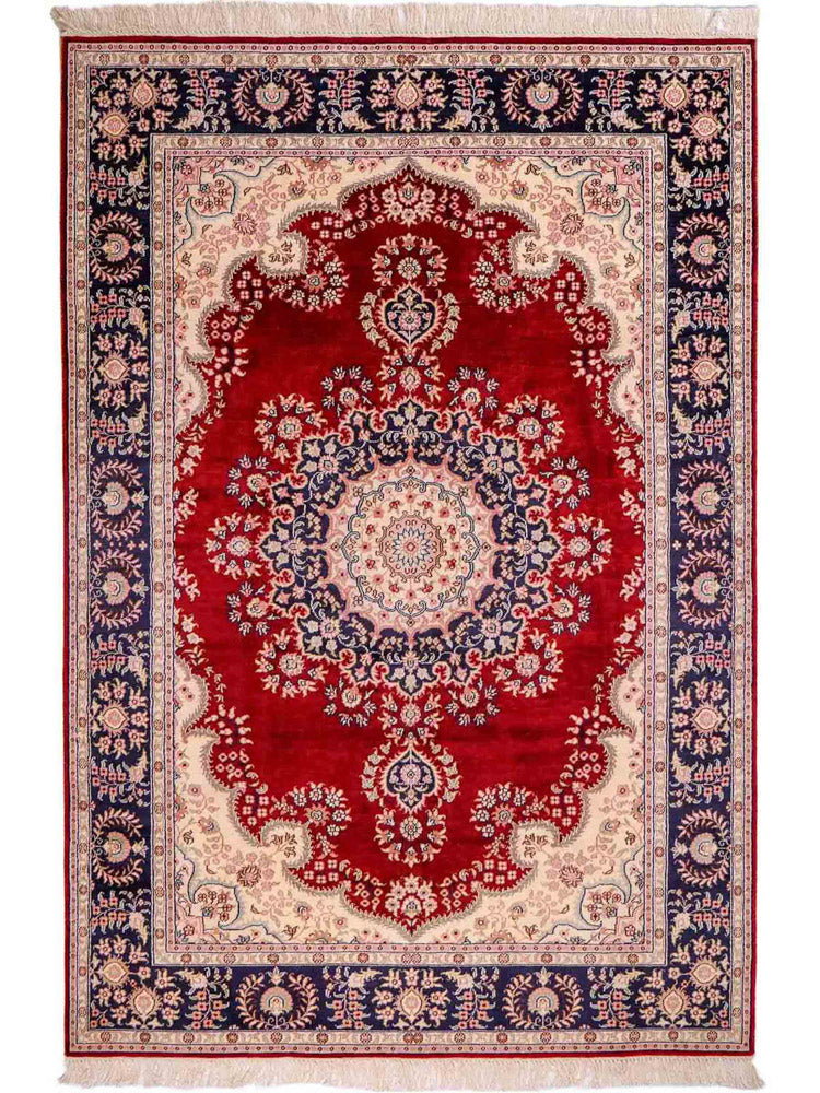 Tapis de Chine en soie Tapis 186x121cm - Tapis oriental