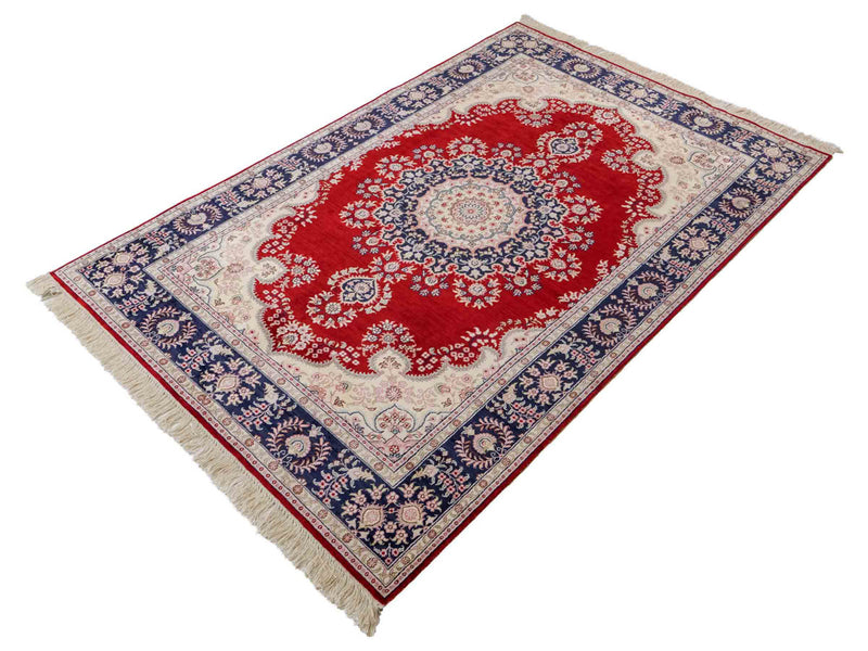 Tapis de Chine en soie Tapis 186x121cm - Tapis oriental
