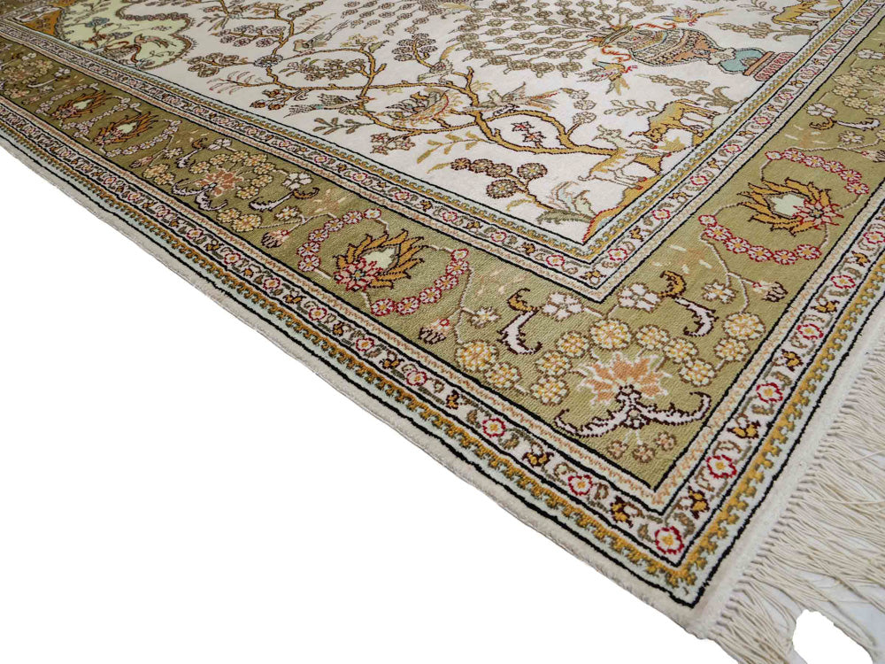 Tapis de Chine en soie Tapis 183x124cm - Tapis oriental