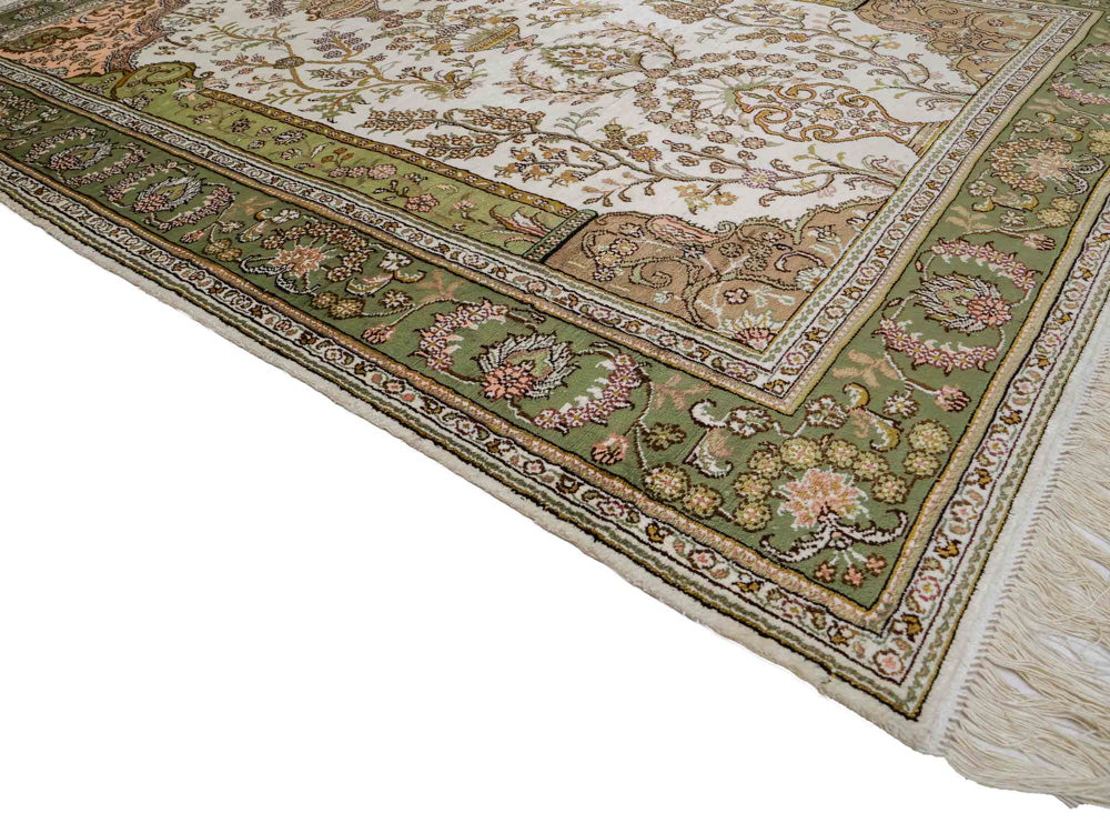 Tapis de Chine en soie Tapis 181x123cm - Tapis oriental