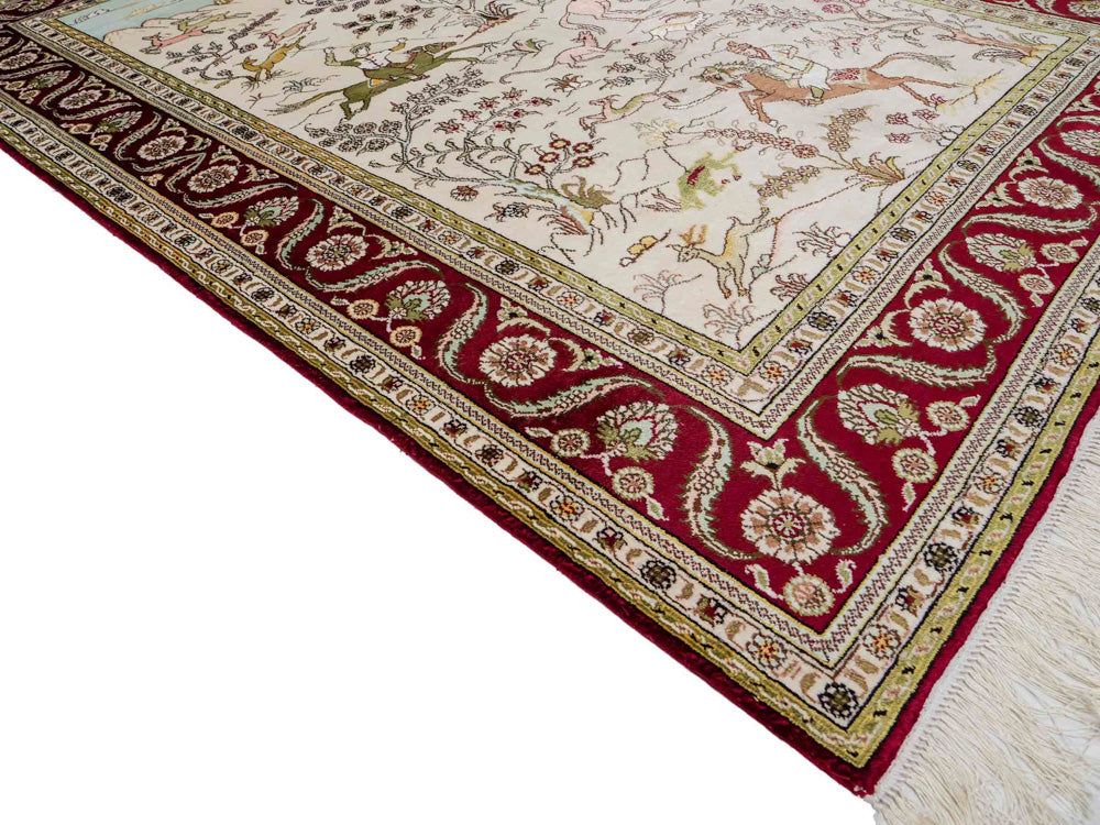Tapis de Chine en soie Tapis 183x125cm - Tapis oriental