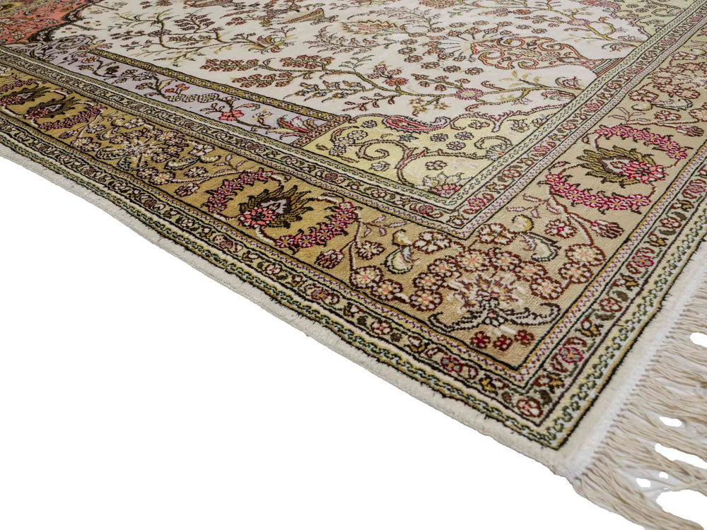 Tapis de Chine en soie Tapis 124x179cm - Tapis oriental